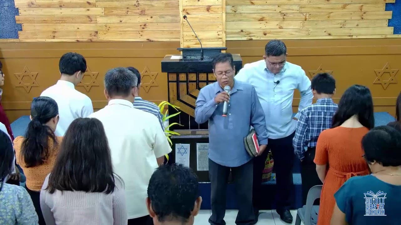 Sunday morning worship, from the livestream